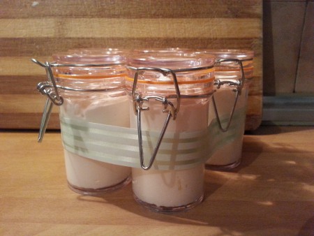 Mousse de piña y coco